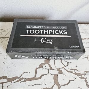 3/$15 NEW Choice Toothpicks 1000